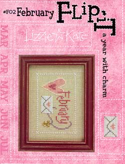 February Flip-It with charm