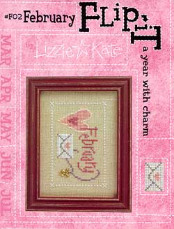 February Flip-It with charm - Click Image to Close