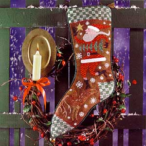 Wish Upon a Star Christmas Stocking - Click Image to Close