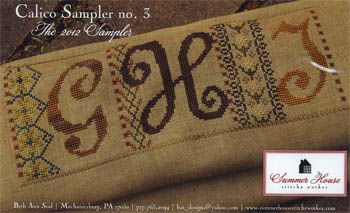 Calico Sampler #3 G H I - Click Image to Close