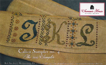 Calico Sampler #4 J K L - Click Image to Close