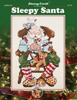 Sleepy Santa - Click Image to Close