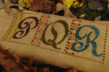 Calico Sampler #6-P Q R