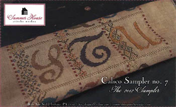 Calico Sampler #7- S T U