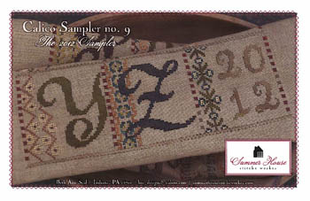 Calico Sampler #9-Y Z - Click Image to Close