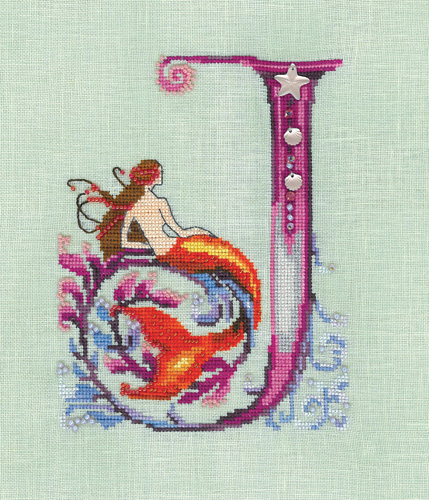 Letters From Mermaids - J - Click Image to Close