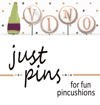 Block Party - Vino - V is for Vino pin set - Click Image to Close