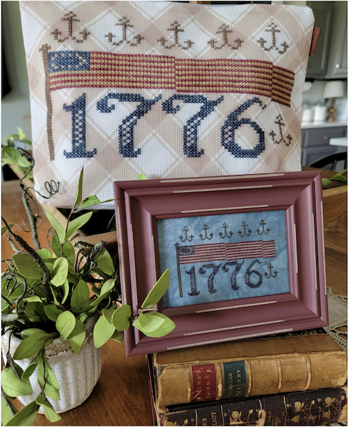 1776 Project Bag (vinyl bag stitch) 1776 Project Bag (vinyl bag stitch)