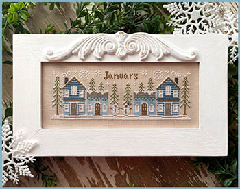 Monthly Mini Village - January Monthly Mini Village - January
