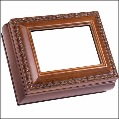 Woodgrain Rectangular Treasure Box Woodgrain Rectangular Treasure Box
