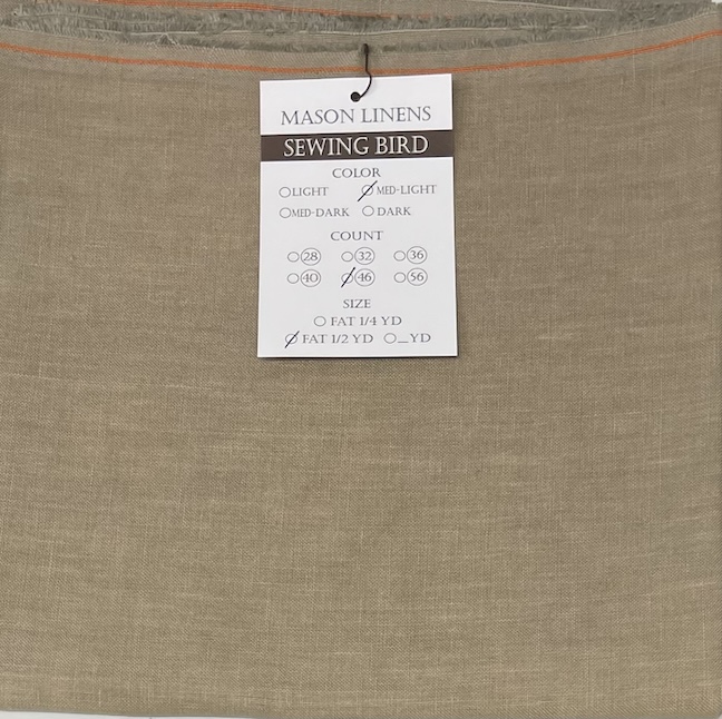 Sewing Bird - Med-Light - FAT HALF