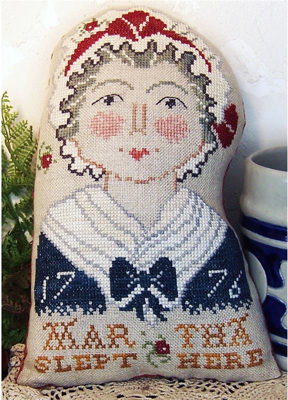 Martha Washington Pillow - Click Image to Close