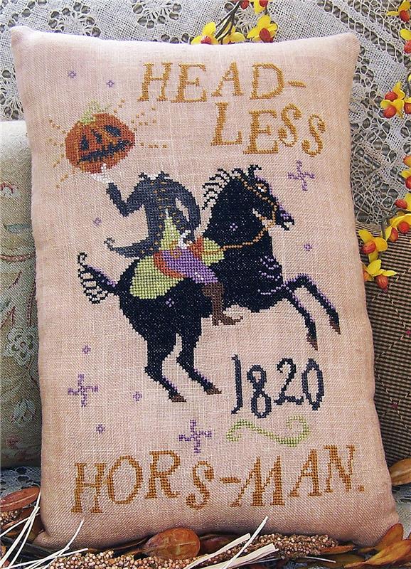 Headless Horseman Pillow - Click Image to Close