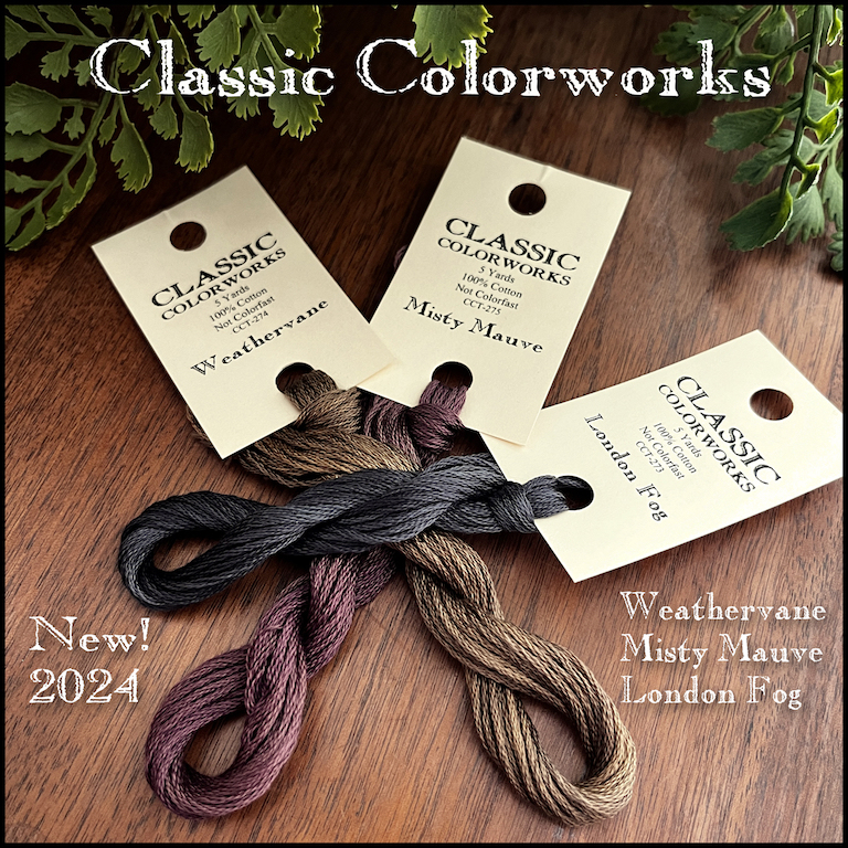 Classic Colorworks 2024 New Thread pack w/Free Chart - Click Image to Close