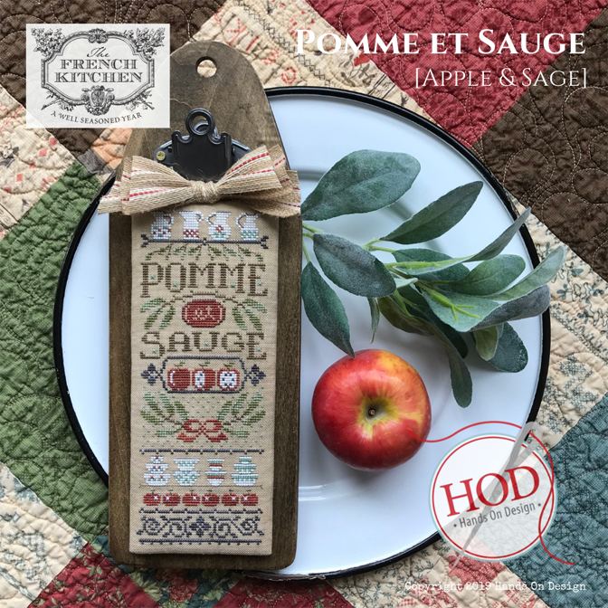 French Kitchen series - Pomme et Sauge - Apples & Sage
