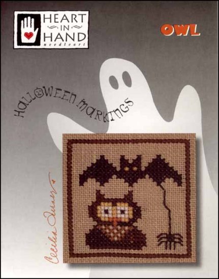 SPRING  Heart in Hand  cross stitch chart  pattern plus embellishment DOODLES