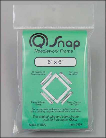 Q-Snaps. 6"x6" Frame Q-Snaps. 6"x6" Frame