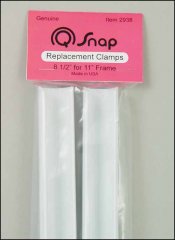 Q-Snaps. 8 1/2" Replacement clamps Pair for 11" Frame