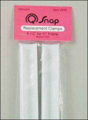 Q-Snaps. 8 1/2" Replacement clamps Pair for 11" Frame - Click Image to Close