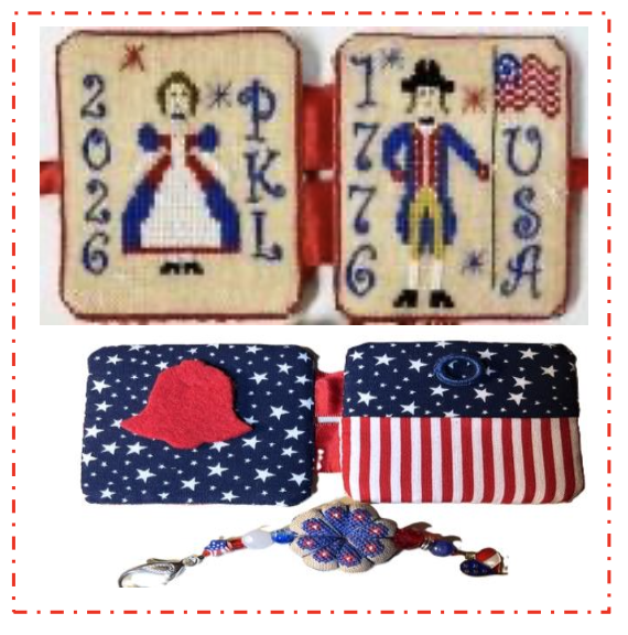 A 1776 Needlecase Kit A 1776 Needlecase Kit