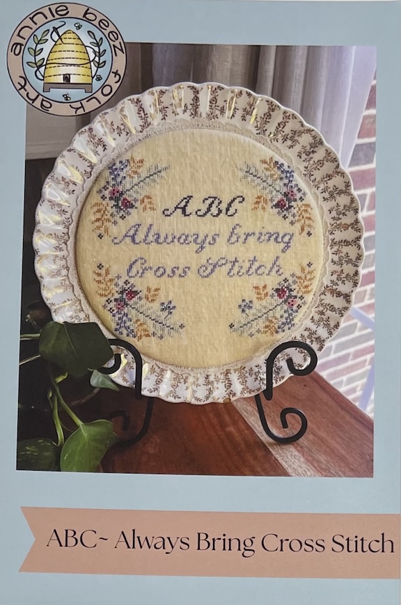 Plate-i-tudes - ABC Always Bring Cross Stitch