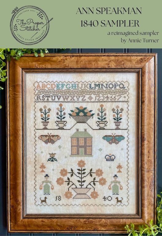 Ann Speakman 1840 Sampler