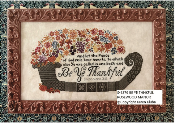 Be Ye Thankful Be Ye Thankful