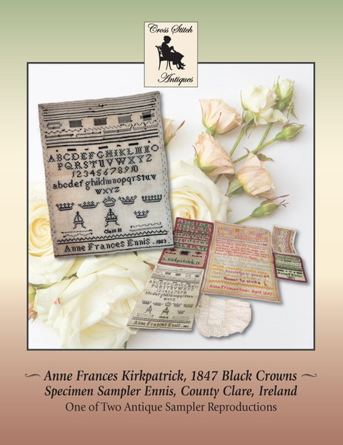 Anne Francess Ennis 1853 - Black Crowns Specimen