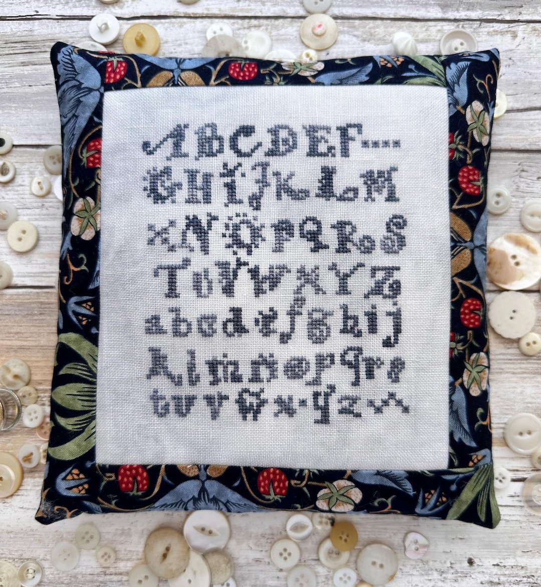 Blue Alphabet