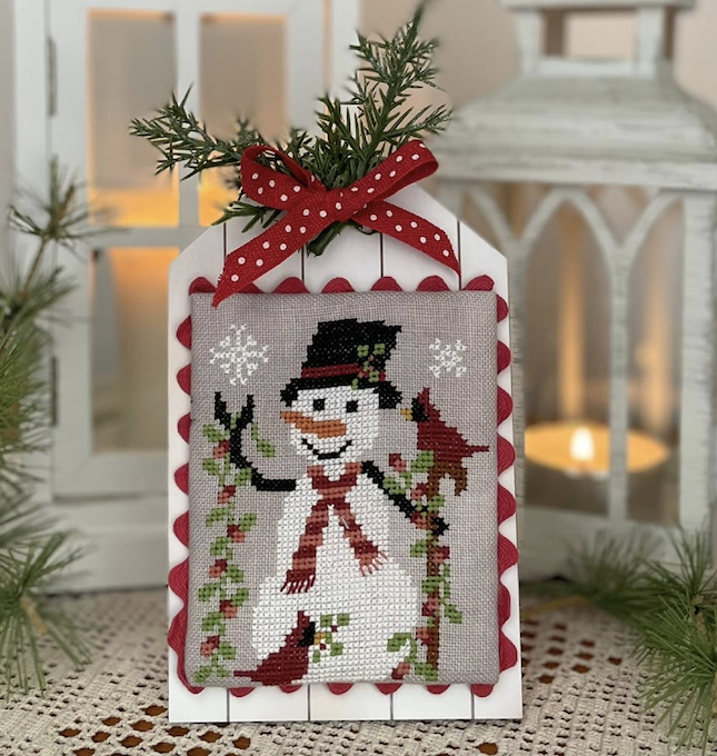The Cardinals' Snowman