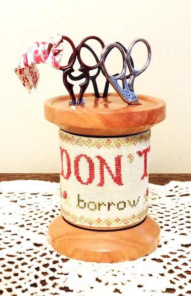 Don't Touch Scissor Spool - Click Image to Close