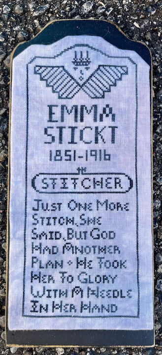 Tombstone #2 - Emma Stickt