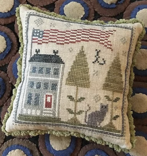 Flag Day Pincushion