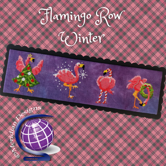 Flamingo Row Winter - Click Image to Close