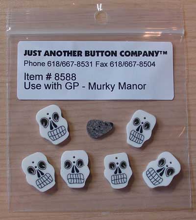 Murky Manor Button Pack - Click Image to Close