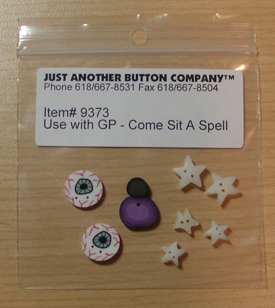 Come Sit A Spell Button Pack - Click Image to Close