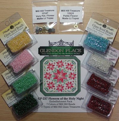 Flowers of the Holy Night Embellishment Pack