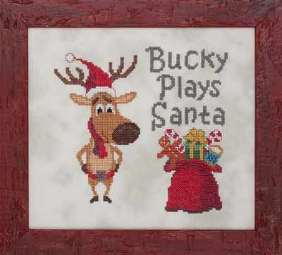 Bucky Plays Santa - Click Image to Close