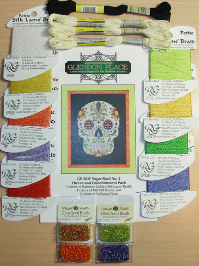 Sugar Skull #2 Embellishment Pack - Click Image to Close