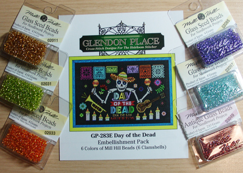 Day of the Dead Embellishment Pack
