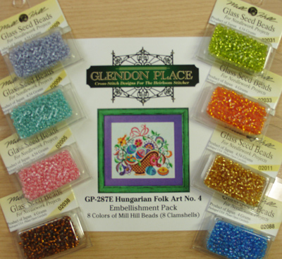 Hungarian Folk Art No. 4 Embellishment Pack