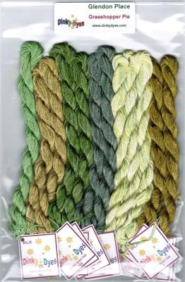 Grasshopper Pie Silk Floss Pack