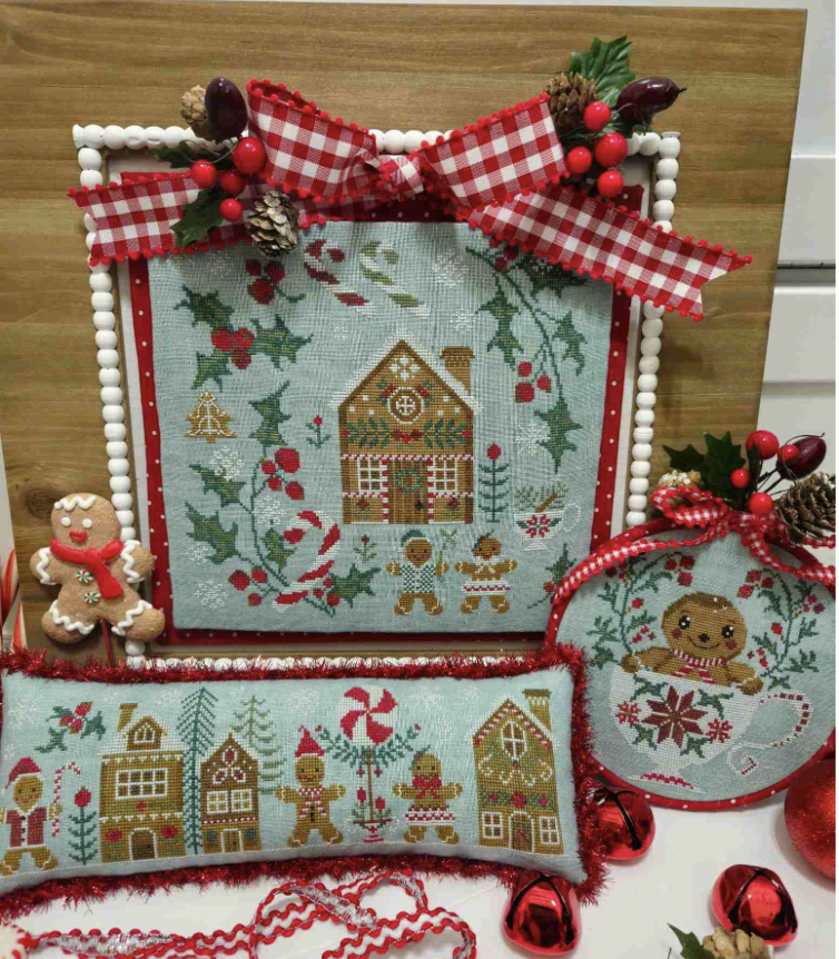 Gingerbread Village Set
