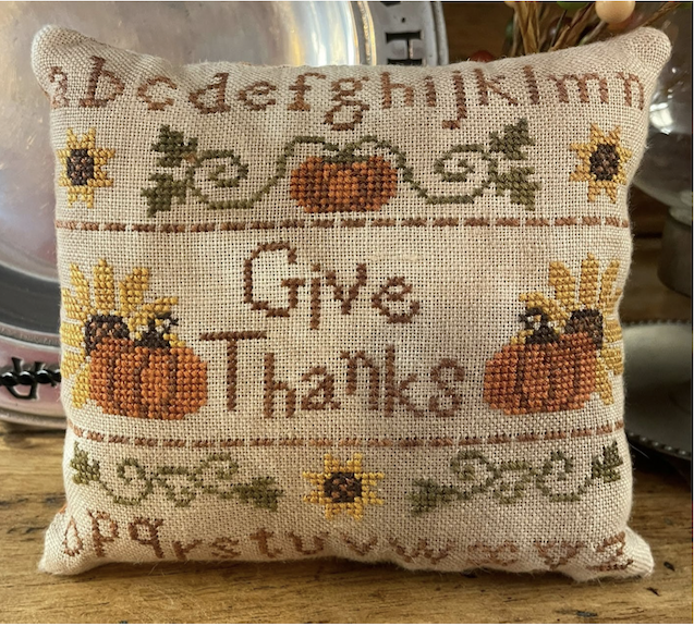 Give Thanks Sampler Pillow