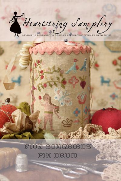 Five Songbirds Pin Drum