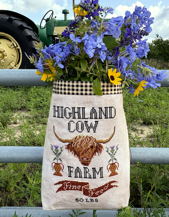 Highland Cow Feed Sack
