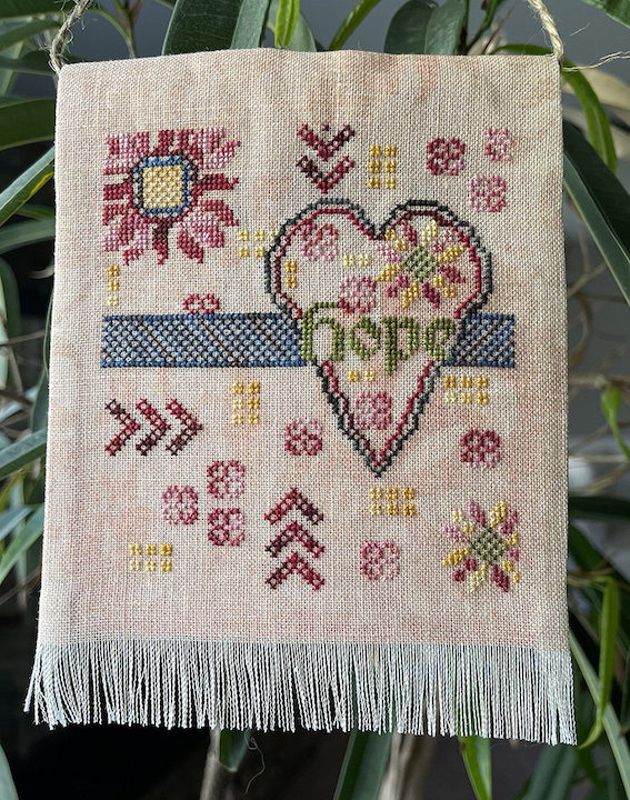 Hopeful Heart Prayer Flag