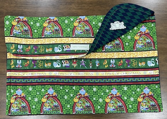 12 Days of Christmas - 12 x 18 Project Bag