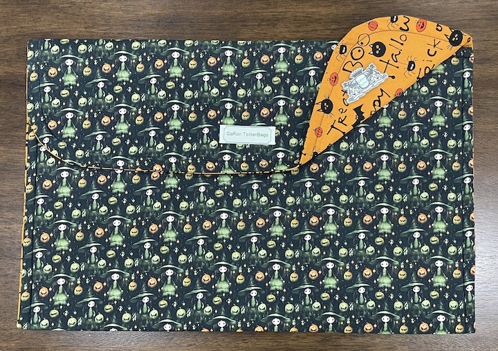 Green Witch - 12 x 18 Project Bag