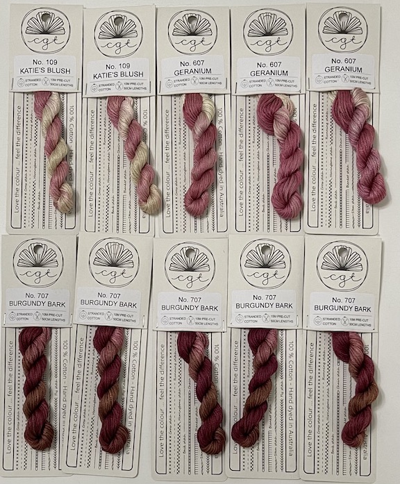 Palace of the Winds Thread Pack - Burgundy